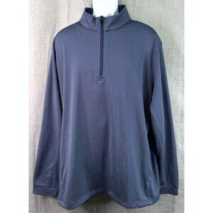Ben Hogan Performance Golf 1/4 Zip Jacket Men's Size 2XL Blue Gray